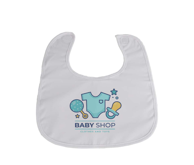 Babero de Poliéster para Sublimación y Regalos Personalizados
