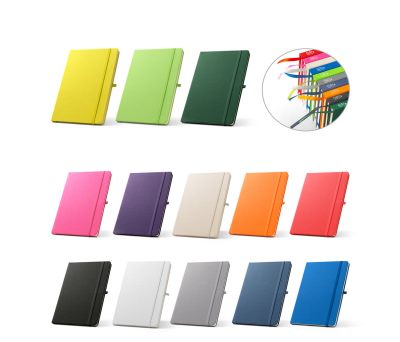 Cuaderno A5 Rígido rPET con Cierre Elástico y Portalápices