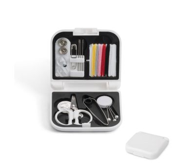 Kit de Costura de Viaje en Estuche Rígido Compacto