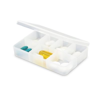 Pastillero Semanal con 7 Compartimentos y Tapa