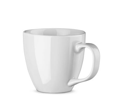 Taza de Porcelana Curva 450 mL con Caja Regalo