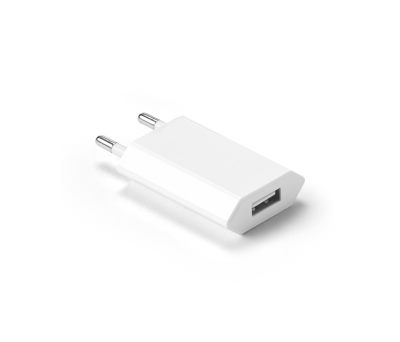 Adaptador de Corriente USB-A 5W de ABS Reciclado