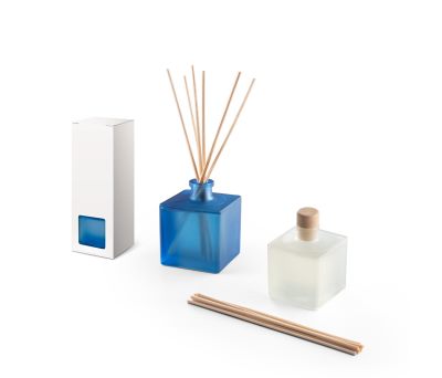 Difusor de Aromas en Frasco de Vidrio con Varillas de Ratán