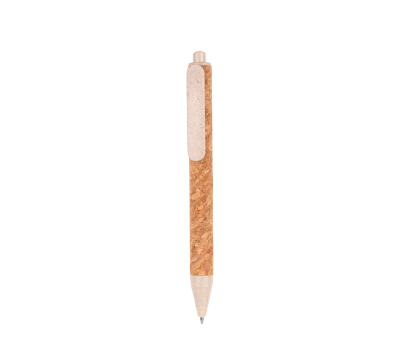 Bolígrafo Ecológico de Corcho y Fibra de Trigo