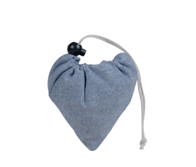 Bolsa Plegable de Algodón Reciclado con Diseño de Fresa