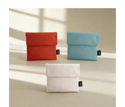 Bolsa Portabocadillos Reutilizable RPET con Cierre de Velcro - AGY52028