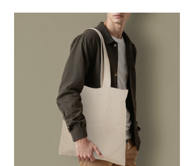 Bolsa Reciclada Plegable Algodón Forma Fresa - AGY55014