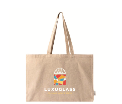 Bolsa Shopper Algodón Reciclado Asas Largas