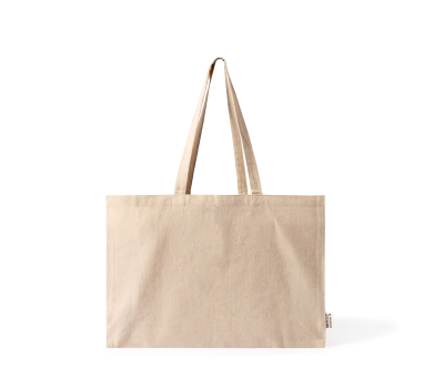 Bolsa Shopper Algodón Reciclado Asas Largas