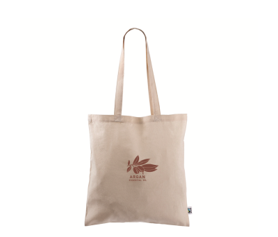 Bolsa Tote de Algodón Fairtrade con Asas Largas- Classic - AGY55523