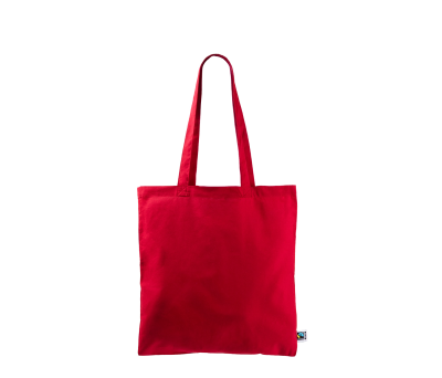 Bolsa Tote de Algodón Fairtrade con Asas Largas