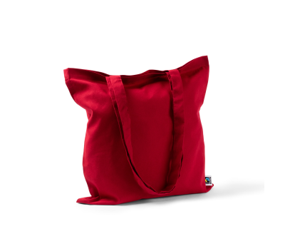 Bolsa Tote de Algodón Fairtrade con Asas Largas