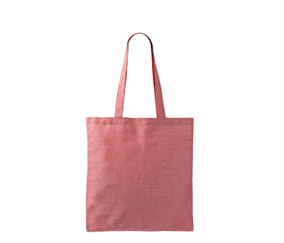 Bolsa Tote de Algodón Reciclado con Asas Largas