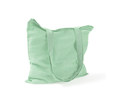 Bolsa Tote de Algodón Reciclado con Asas Largas