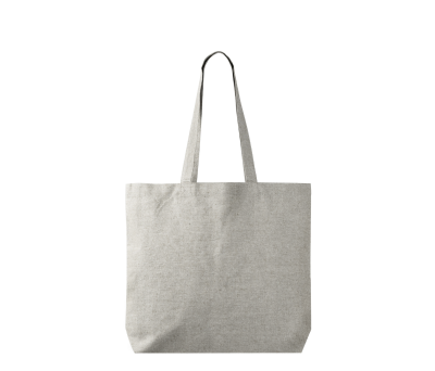 Bolsa Tote de Algodón y Poliéster Reciclados