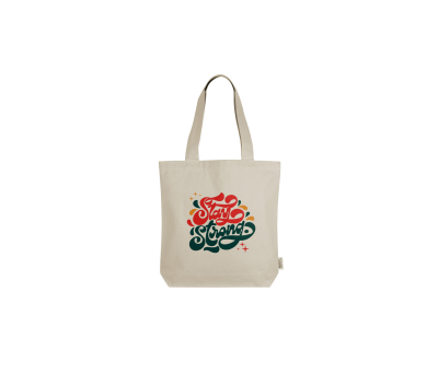 Bolsa de Algodón Canvas Reciclado con Asas Largas