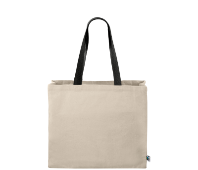 Bolsa de Algodón Fairtrade 280gr con Asas Largas