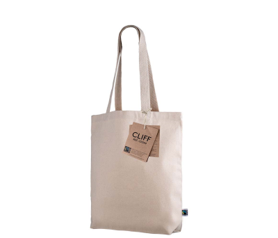 Bolsa de Algodón Fairtrade con Asas Largas- Classic