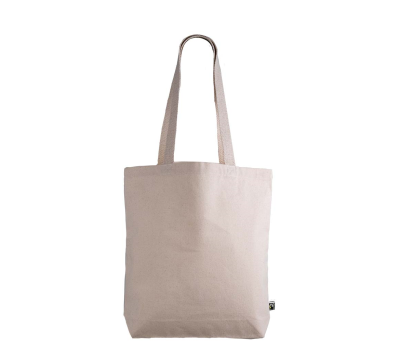 Bolsa de Algodón Fairtrade con Asas Largas- Classic