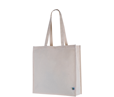 Bolsa de Algodón Fairtrade con Asas Largas- Colección