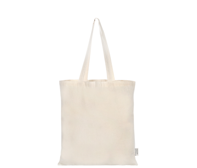 Bolsa de Algodón Orgánico con Asas Largas