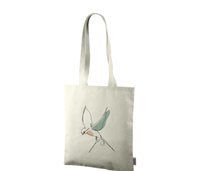 Bolsa de Algodón Reciclado Fabricada en España