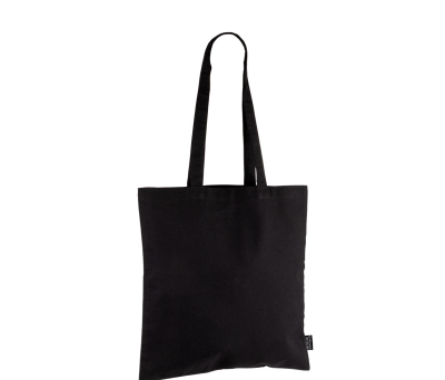 Bolsa de Algodón Reciclado con Asas Largas- Premium
