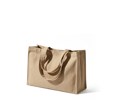 Bolsa de Algodón Reciclado con Asas Largas- Classic