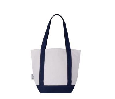 Bolsa de Algodón Reciclado con Bolsillo Frontal