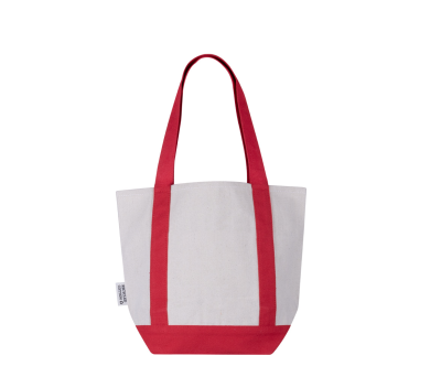 Bolsa de Algodón Reciclado con Bolsillo Frontal