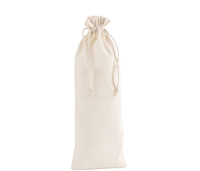 Bolsa de Algodón Reciclado con Cierre de Cordón- Classic