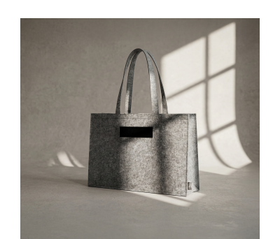 Bolsa de Fieltro RPET con Asas Largas