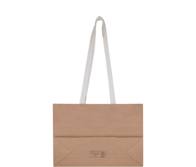 Bolsa de Regalo Premium Grande de Papel Kraft con Asas Largas