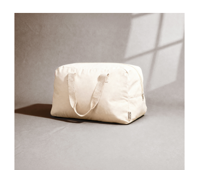 Bolsa de Viaje Reciclada de Algodón Canvas con Asas - AGY53029