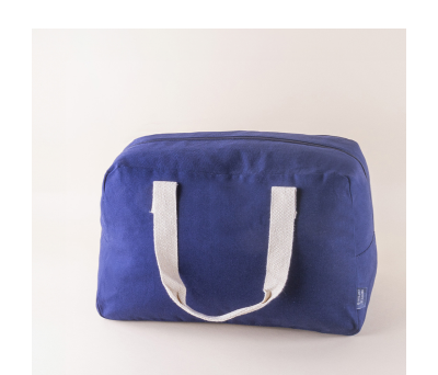 Bolsa de Viaje de Algodón Canvas Reciclado con Asas - AGY53042