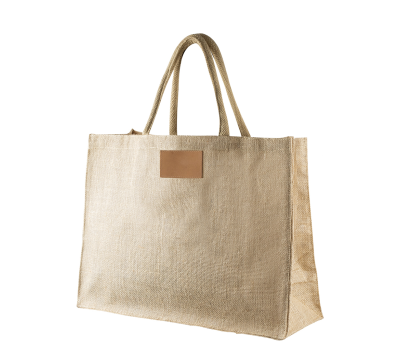 Bolsa de Yute Resistente con Asas de Algodón Reforzadas