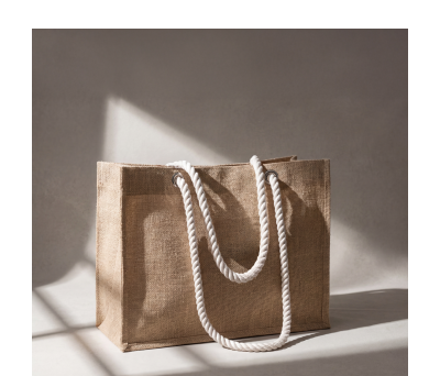 Bolsa de Yute con Asas Largas y Laminado Interior - AGY53000