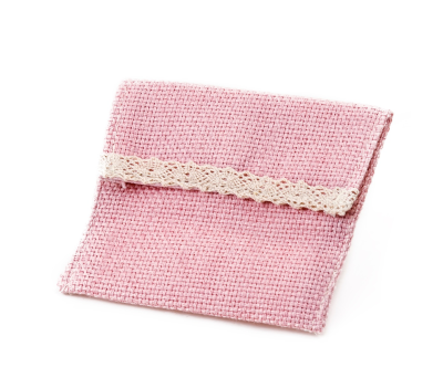 Bolsita rosa con velcro 10x11.5cm. min.12 - AA823.02