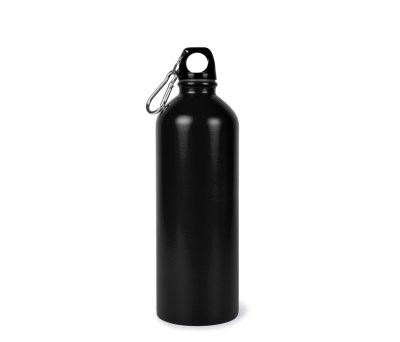 Botella Reutilizable de Acero Reciclado 750ml con Mosquetón