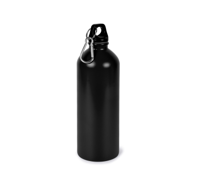 Botella Reutilizable de Acero Reciclado 750ml con Mosquetón