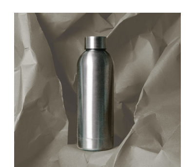 Botella Térmica Acero Inoxidable Reciclado Doble Pared 500ml