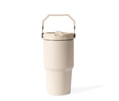 Botella Térmica de Acero Inoxidable Reciclado 600 ml con Asa