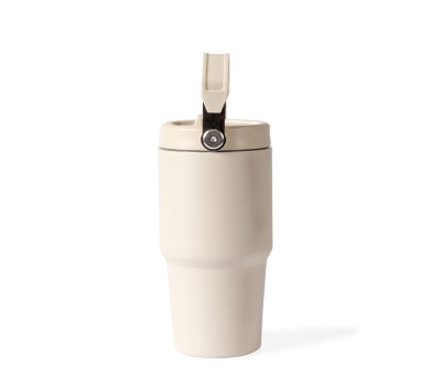 Botella Térmica de Acero Inoxidable Reciclado 600 ml con Asa