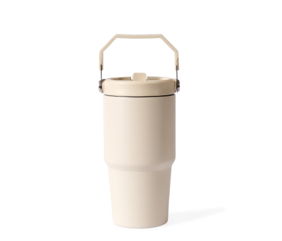 Botella Térmica de Acero Inoxidable Reciclado 600 ml con Asa