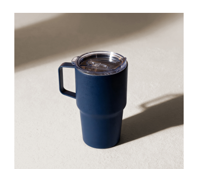 Botella Térmica de Acero Inoxidable Reciclado con Asa 600ml - AGY56032