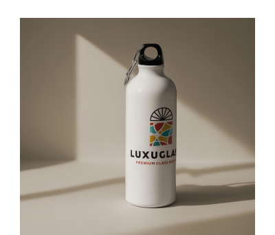 Botella de Acero Reciclado 750ml para Sublimación con Mosquetón - AGY55545