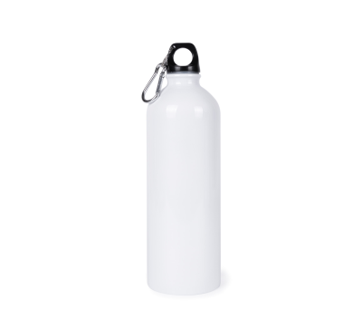 Botella de Acero Reciclado 750ml para Sublimación con Mosquetón