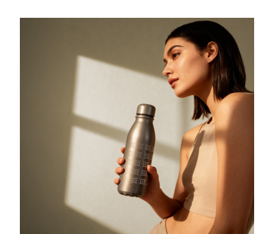 Botella de Aluminio Reciclado 550 ml - AGY53515