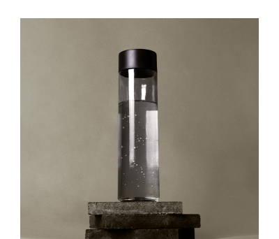 Botella de Cristal 750ml con Tapón de Plástico Reciclado