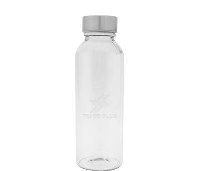 Botella de Cristal con Funda de Neopreno y Tapón de Acero Inoxidable